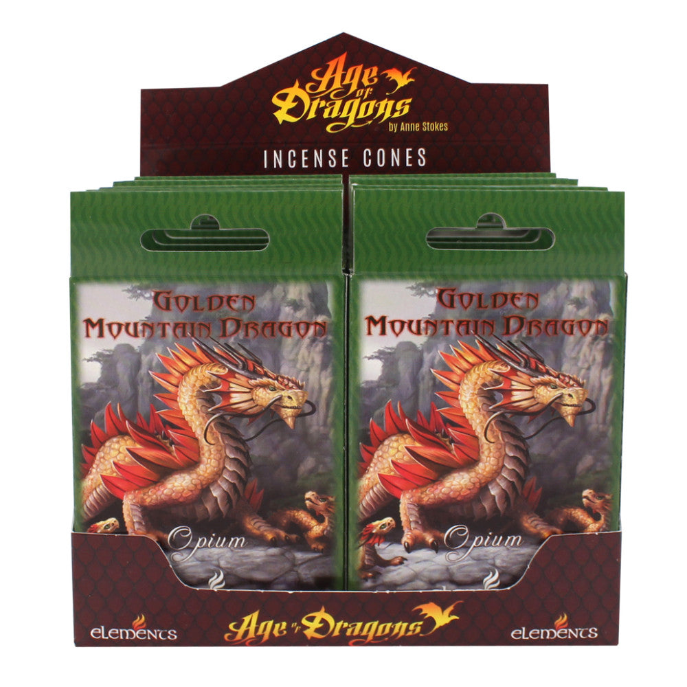 Pack of 12 Incense Cones by Anne Stokes - Assorted Fragrances