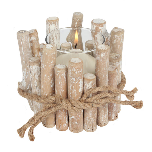 Single Driftwood Candle Holder - Assorted Designs