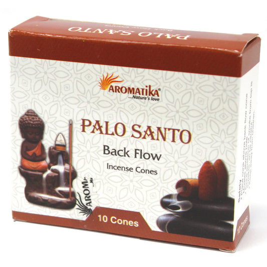 Aromatika Backflow Incense Cones - Palo Santo