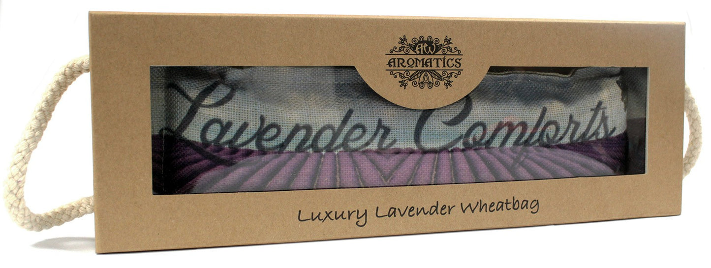 Luxury Lavender  Wheat Bag in Gift Box  - Dream Catcher