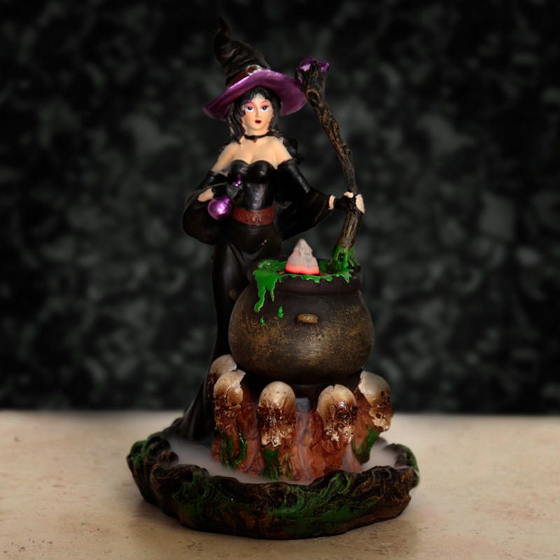 Witch's Cauldron Backflow Incense Burner