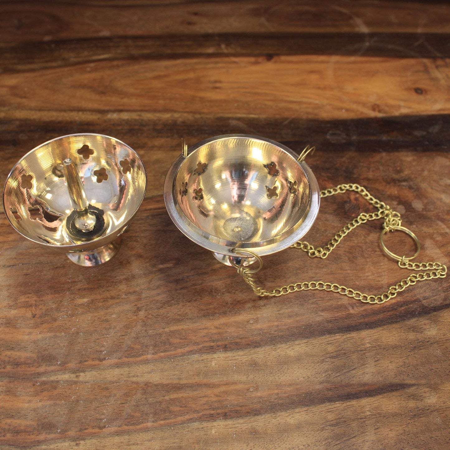 Hanging Brass Incense Burner