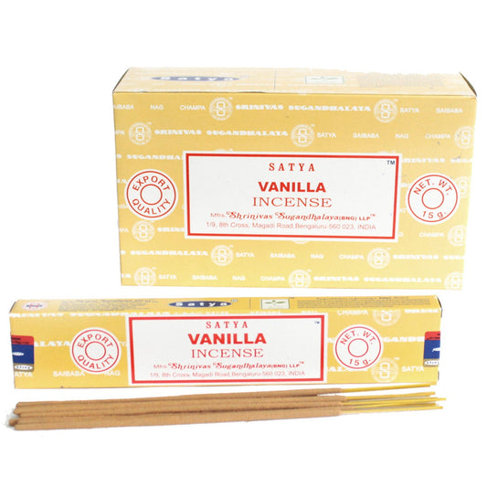 Satya Incense 15g - Vanilla