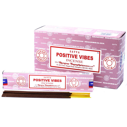 Satya Incense 15g - Positive Vibes