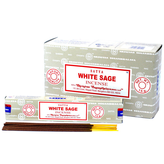 Satya Incense 15g - White Sage