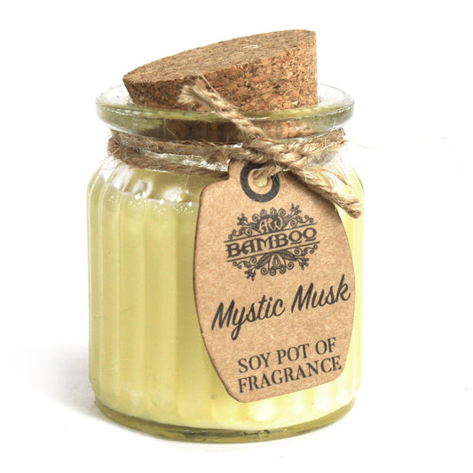 Mystic Musk Soy Pot of Fragrance Candles (Pair)